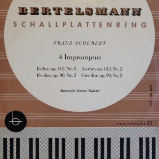 Franz Schubert - Alexander Jenner - 4 Impromptus (10")