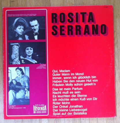 Rosita Serrano - Rosita Serrano (LP, Comp)