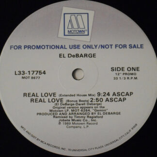 El DeBarge - Real Love (12", Promo)