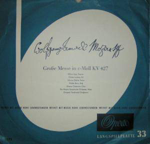 W. A. Mozart* — Arthur Grumiaux, Rudolf Moralt, Wiener Symphoniker - Zwei Violinkonzerte - G-Dur K.V. 216 / D-Dur K.V. 218 (LP, Mono)