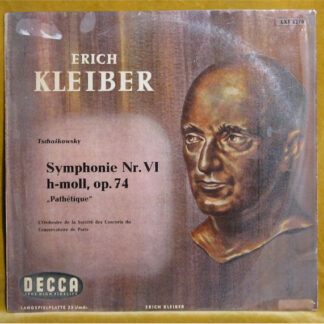Tchaikovsky*, Erich Kleiber, Paris Conservatoire Orchestra* - Symphony No. 6 "Pathetique" (LP, Album, Mono)