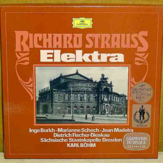 Richard Strauss - Sächsische Staatskapelle Dresden*, Inge Borkh, Marianne Schech, Jean Madeira, Dietrich Fischer-Dieskau, Karl Böhm - Elektra (2xLP + Box)