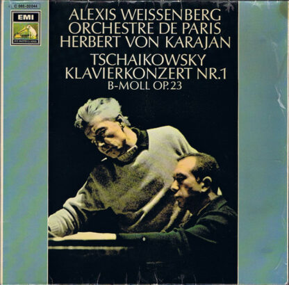 Alexis Weissenberg, Orchestre De Paris ; Herbert von Karajan - Tschaikowsky* - Klavierkonzert Nr. 1 B-moll Op. 23 (LP, Gat)