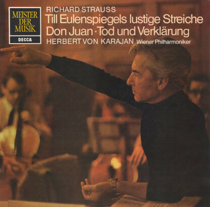 Richard Strauss, Herbert von Karajan, Wiener Philharmoniker - Till Eulenspiegels Lustige Streiche ⋅ Don Juan ⋅ Tod Und Verklärung (LP, Comp)