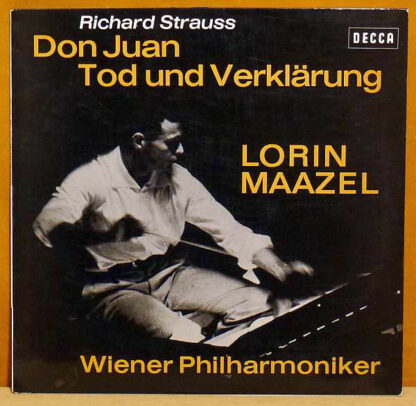 Strauss*, Maazel*, Vienna Philharmonic Orchestra* - Don Juan / Tod Und Verklärung (LP, Album)