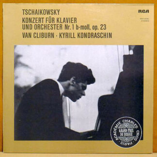 Tschaikowsky* – Van Cliburn • Kyrill Kondraschin* - Konzert Für Klavier Und Orchester Nr. 1 B-moll, Op. 23 (LP, Album, RE)