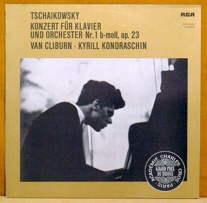 Tschaikowsky* – Van Cliburn • Kyrill Kondraschin* - Konzert Für Klavier Und Orchester Nr. 1 B-moll, Op. 23 (LP, Album, RE)