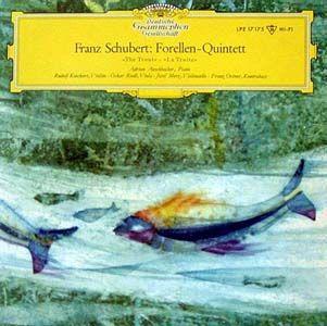 Franz Schubert - Adrian Aeschbacher • Rudolf Koeckert • Oskar Riedl • Josef Merz • Franz Ortner - Forellen-Quintett • The Trout (10", Mono)
