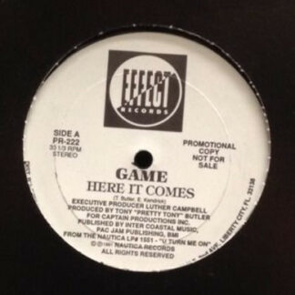 Game (5) - Here It Comes (12", Promo)