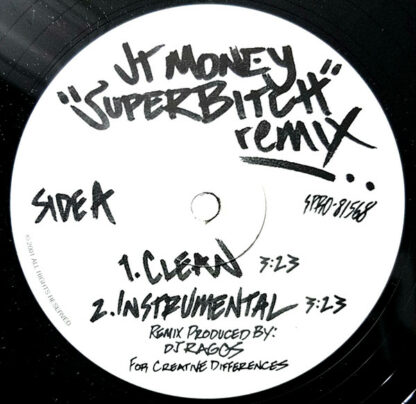 JT Money - Superbitch (Remix) (12", Promo)