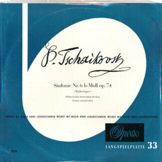 Peter I. Tschaikowsky* - Sinfonie Nr. 6 H-moll, Op. 74 (Pathétique) (LP, Mono, Club)