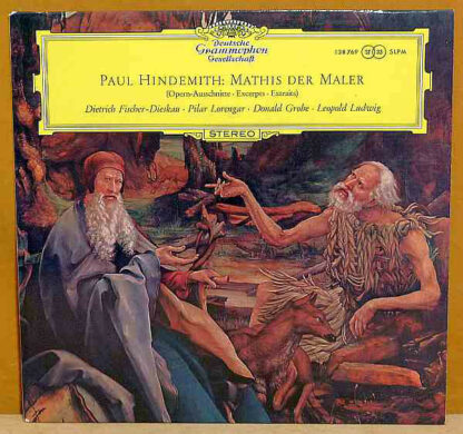 Paul Hindemith / Dietrich Fischer-Dieskau, Pilar Lorengar, Donald Grobe, Leopold Ludwig - Mathis Der Maler (Opern-Ausschnitte) (LP, Album)