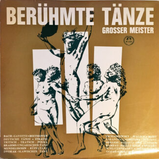 Various - Berühmte Tänze Grosser Meister (LP, Comp, Mono)