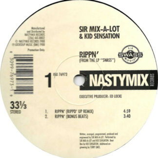Sir Mix-A-Lot - Rippin' / Attack On The Stars (12", Promo)