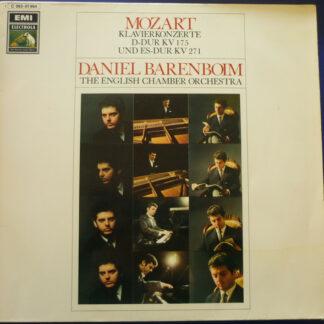 Mozart* - Daniel Barenboim, The English Chamber Orchestra* - Klavierkonzerte D-dur KV 175 Und Es-dur KV 271 (LP)