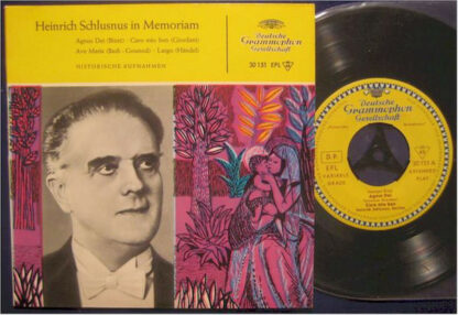 Heinrich Schlusnus - Heinrich Schlusnus In Memoriam (7", EP, Mono)