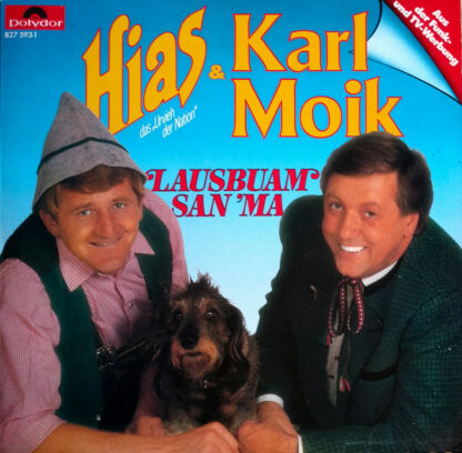 Hias & Karl Moik - Lausbuam San' Ma (LP, Album)