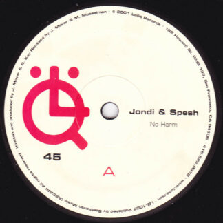 Jondi & Spesh - No Harm (12")