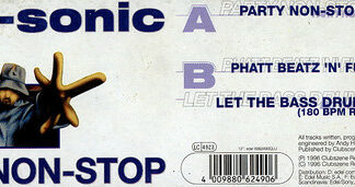 Ultra-Sonic - Party Non-Stop (12")