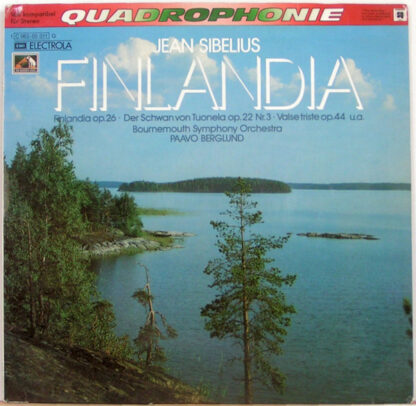 Jean Sibelius / Bournemouth Symphony Orchestra / Paavo Berglund - Finlandia (LP, Quad)