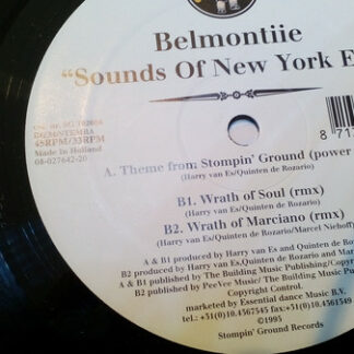 Belmontiie Project - Sounds Of New York EP (12", EP)