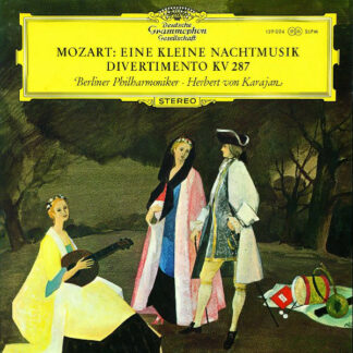 Mozart*, Berliner Philharmoniker · Herbert von Karajan - Eine Kleine Nachtmusik, Divertimento KV 287 (LP)