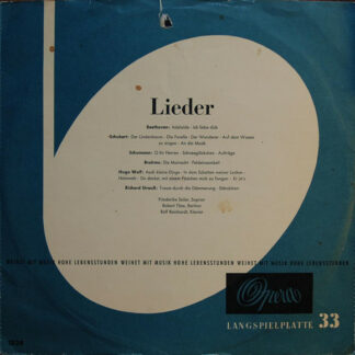 Various - Lieder (LP, Club)