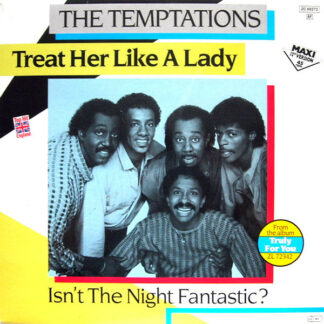 The Temptations - Treat Her Like A Lady (12", Maxi, Whi)