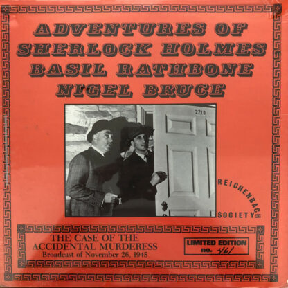Basil Rathbone, Nigel Bruce - Adventures Of Sherlock Holmes Vol 4: The Retired Colourman & The Accidental Murderess (LP, Ltd, Num)