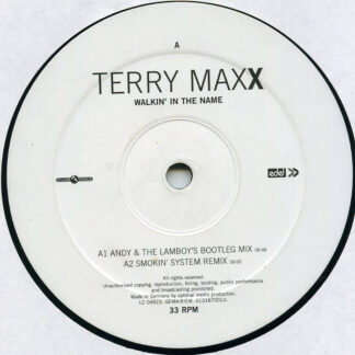 Terry Maxx - Walkin' In The Name (12")