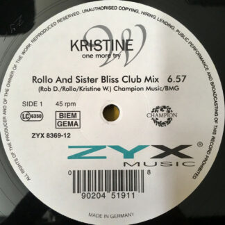 Kristine W - One More Try (12")