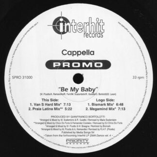 Cappella - Be My Baby (12", Promo)