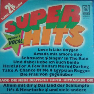 Various - Super Hits Volume 2 Vocal (2xLP, Comp)