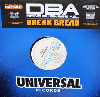 D.B.A. (3) - Break Bread (12", Promo)