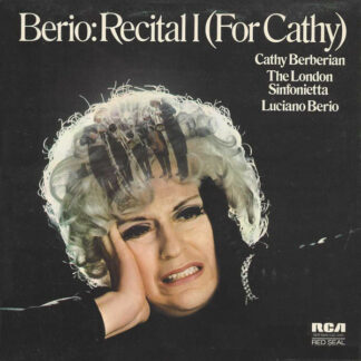 Berio*, Cathy Berberian, The London Sinfonietta* - Recital 1 (For Cathy) (LP)
