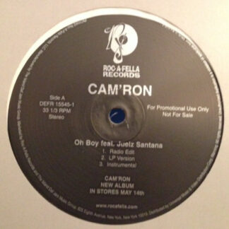 Cam'ron - Oh Boy / The Roc (Just Fire) (12", Promo)
