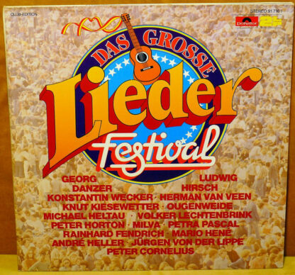 Various - Das Grosse Lieder Festival (2xLP, Comp, Club)