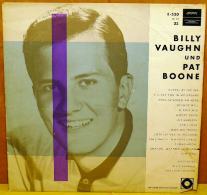 Pat Boone, Billy Vaughn - Billy Vaughn Und Pat Boone (LP, Comp, Mono, Club)