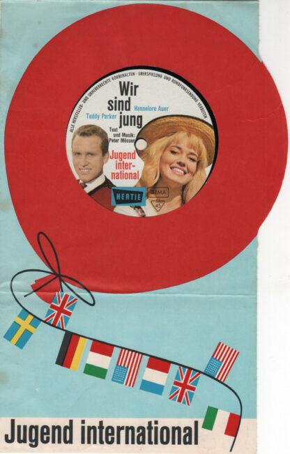 Hannelore Auer, Teddy Parker - Wir Sind Jung (Flexi, 7", S/Sided, Promo)