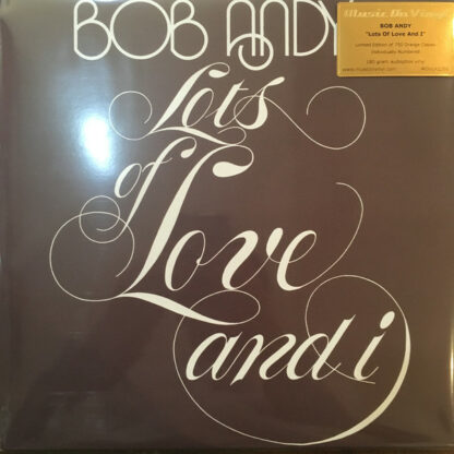 Bob Andy - Lots Of Love And I (LP, Album, Ltd, Num, RE, Ora)