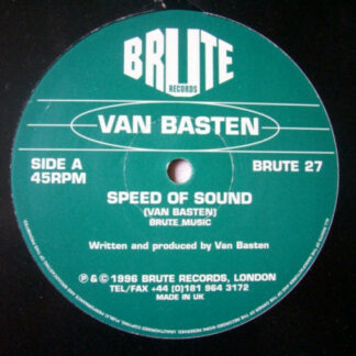 Van Basten - Speed Of Sound (12")