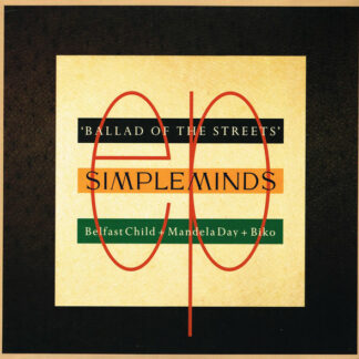 Simple Minds - Ballad Of The Streets (12", EP)