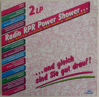 Various - Radio RPR Power Shower - Die Super-Oldies Der Radio >>RPR<< Hörer (2xLP, Comp)