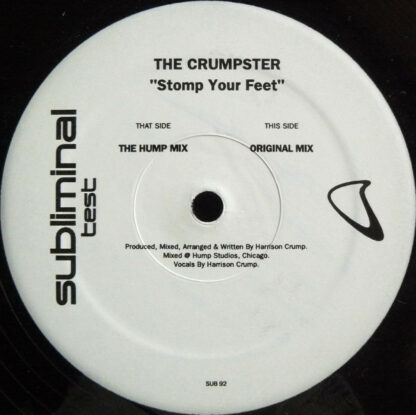 The Crumpster - Stomp Your Feet (12", TP)