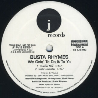 Busta Rhymes - We Goin' To Do It To Ya (12", Promo)