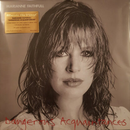 Marianne Faithfull - Dangerous Acquaintances (LP, Album, Ltd, Num, RE, Whi)