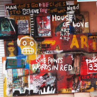 House Of Love* - She Paints Words In Red (LP, Album, Ltd, Num, RE, Whi)