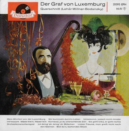 Lehár* - Der Graf Von Luxemburg (Querschnitt) (7", EP, Mono)