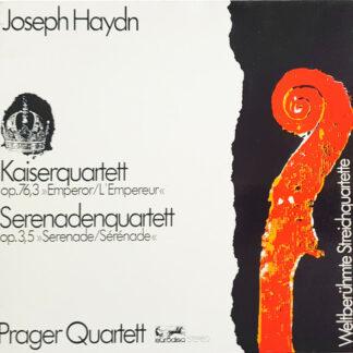 Joseph Haydn, Prager Quartett* - Kaiserquartett, Serenadenquartett (LP)
