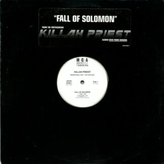 Killah Priest - Fall Of Solomon (12", Pro)